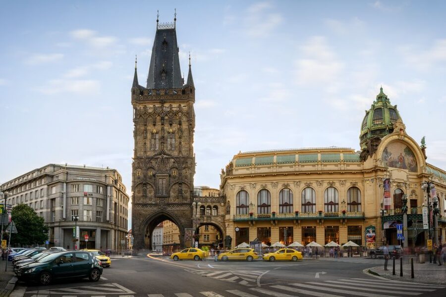 Prague: Powder Gate Tower Entrance Ticket - The 186-step climb to the gallery