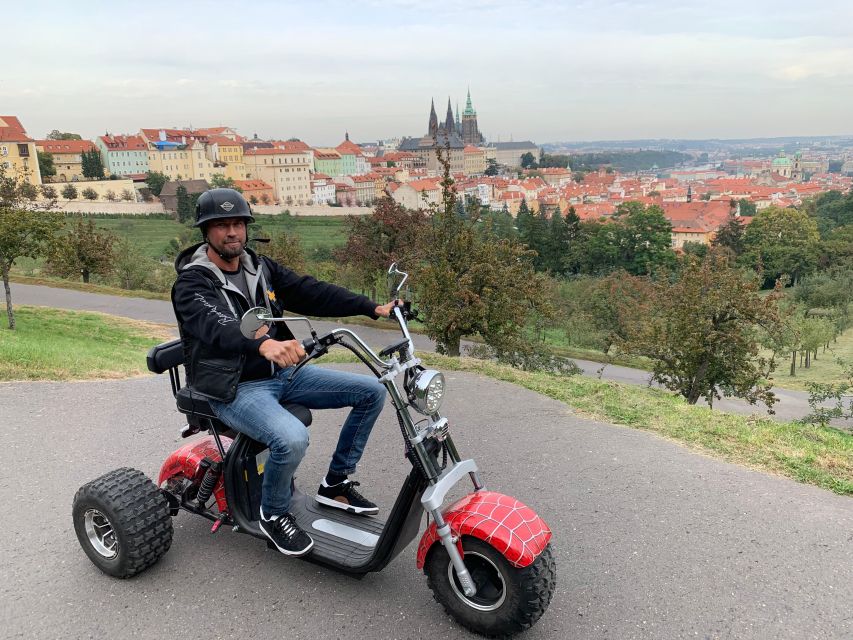 Prague: Private 3-Hour Trike Adventure - Rudolfinum, Pařížská Street, and the Old Town core