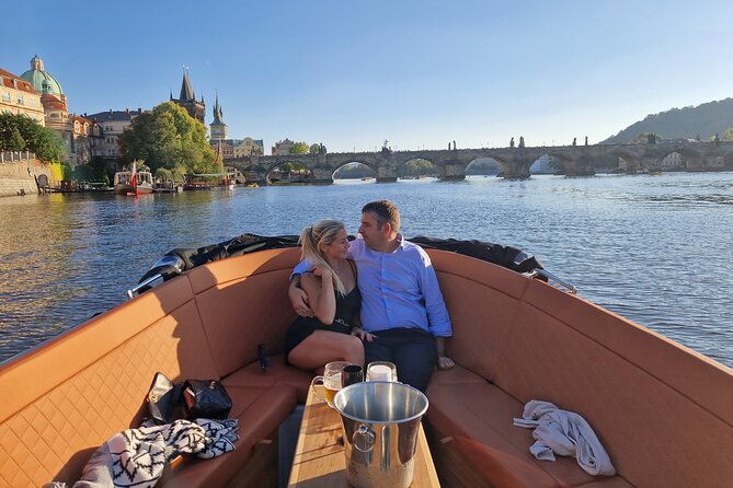 Prague Private Boat Tour - Historic bridges from a comfortable seat