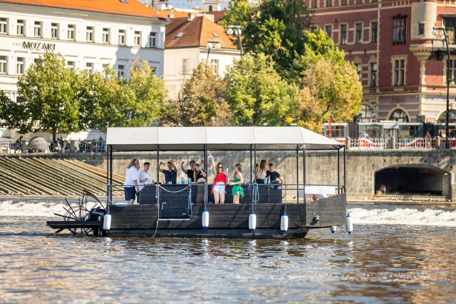 Prague: Private Cycle Boat River Tour with Beer or Prosecco - The boat, pedals, and real-world reliability