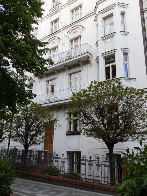 Prague: Private Prague Art Nouveau and Cubism Tour - Taking the tram beneath Vyšehrad