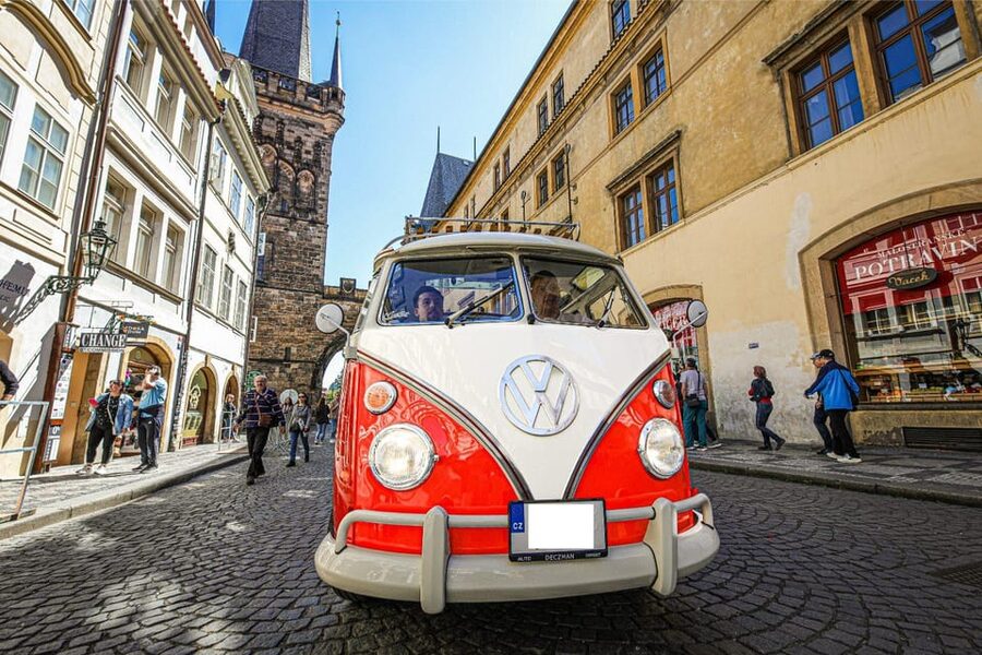Prague: Private Sightseeing Tour in original VW Samba bus - What the guide adds to the ride