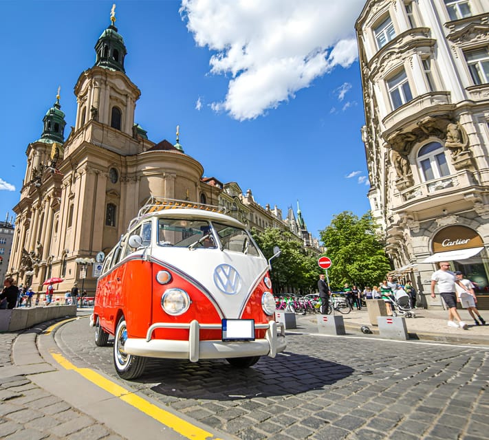 Prague: Private Sightseeing Tour in original VW Samba bus - How the private format affects value