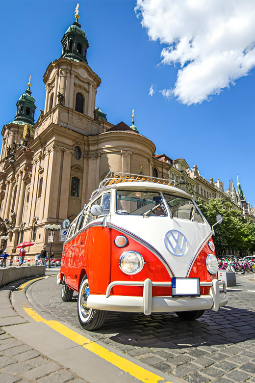 Prague: Private Sightseeing Tour in original VW Samba bus - Choosing between 40 minutes and 1.5 hours