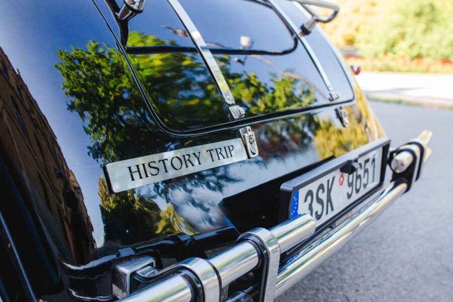 Prague: Private Tour by Vintage Car - The riverfront, Clementinum, and Prague’s medieval heart