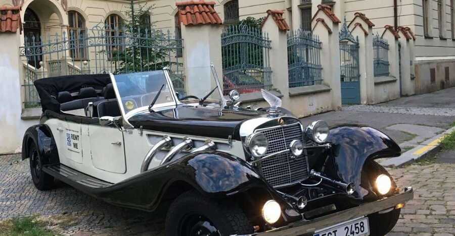 Prague: Private Tour by Vintage Car - From the Estates Theatre to Old Town Square