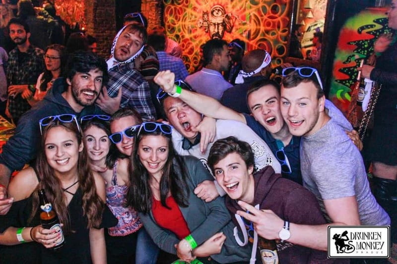 Prague: Pub Crawl with 2-Hour Open Bar at Drunken Monkey - Starting at Drunken Monkey with a two-hour open bar