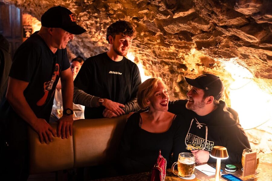 Prague: Saturday Stand-Up Comedy Night in English - Drinks, the bar, and meeting the comics