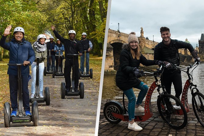 Prague Segway & E-Scooter Grand City Tour - Prague Castle and Strahov from the outside