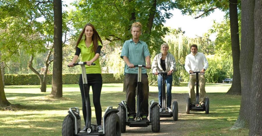 Prague: Segway Sightseeing Live-Guided Tour - Rolling toward Prague Castle views
