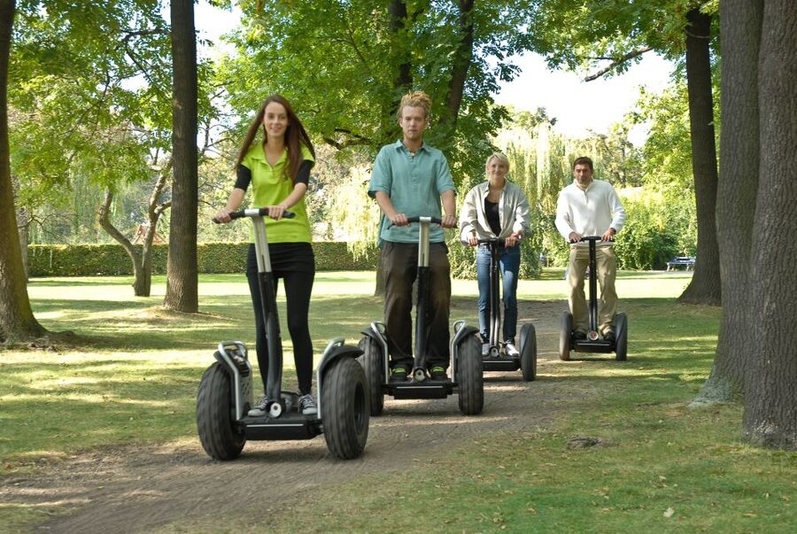 Prague: Segway Sightseeing Live-Guided Tour - Parks, open air, and Maxe Van Der Stoela Park