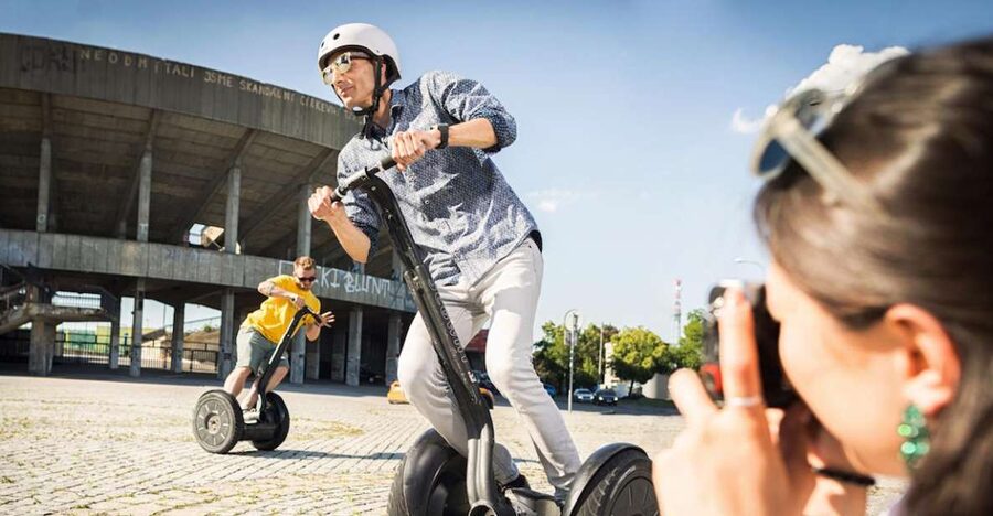 Prague: Segway Tour + Taxi Transfer & Monasteries mini-group - The five-minute lesson that settles your nerves