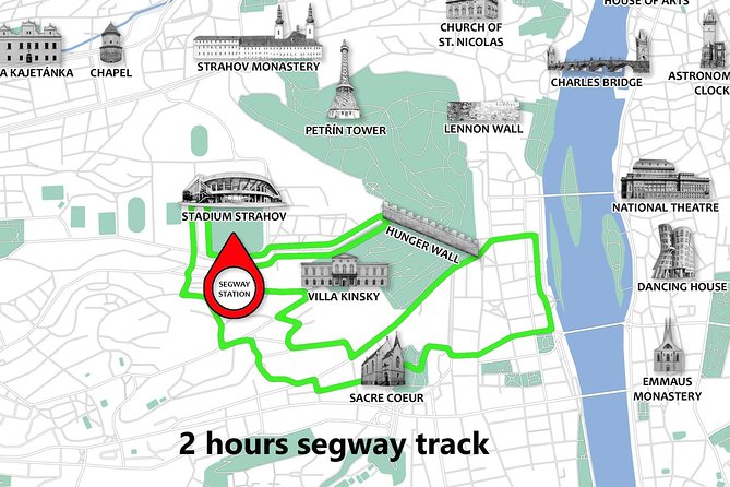 Prague Segway Tour with A Local Guide & Hotel Pick Up - What the three-hour option gives you