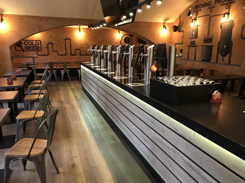 Prague: Self-Pour Czech Beer-Tasting Experience - Allow time for food and souvenirs