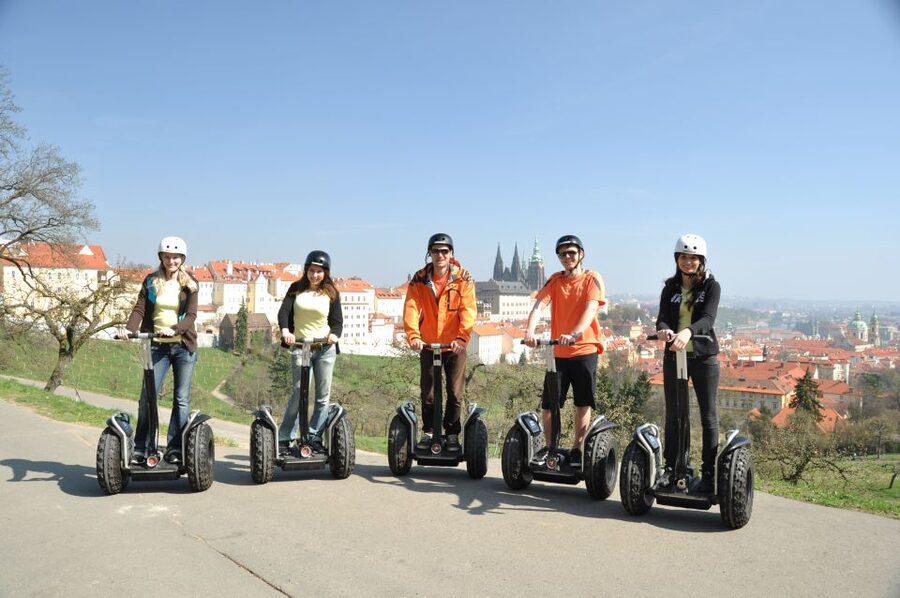 Prague: Shared Group/Private Segway Tour with Hotel Transfer - Petrin Hill, Sacre Coeur, and Smichov