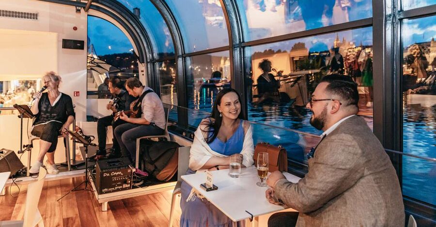 Prague: Sightseeing Dinner Cruise on Open-Top Glass Boat - Is the $93 price fair?