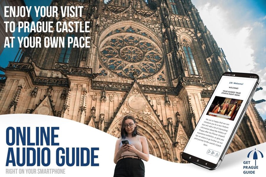 Prague: Skip-the-line Castle Ticket and Optional AudioGuide - Meeting the representative beside St. Vitus Cathedral