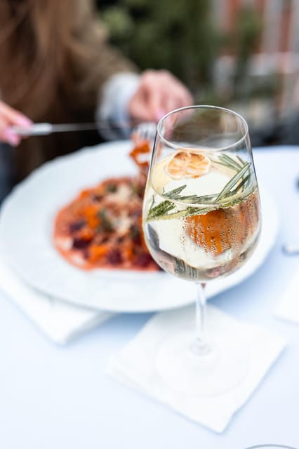 Prague: Sky Bar Aperitivo Menu with Drink & Panoramic Views - The heated igloo from October through April
