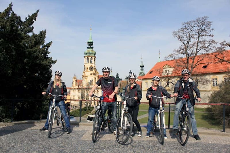 Prague: Small Group or Private Bike City Tour - What the guide adds to the ride