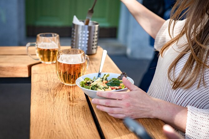 Prague Snack & Stroll: Private Food Tour with Your Local Buddy - VNITROBLOCK: a former factory with food and culture under one roof