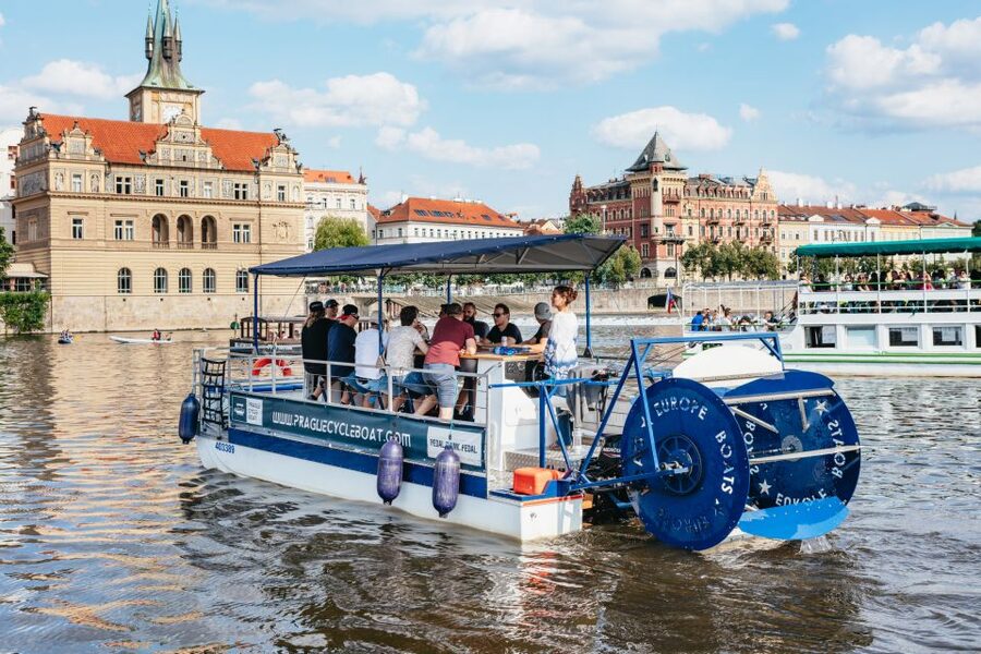 Prague: Swimming Beer Bike on A Cycle Boat - Is $518 good value for 90 minutes?