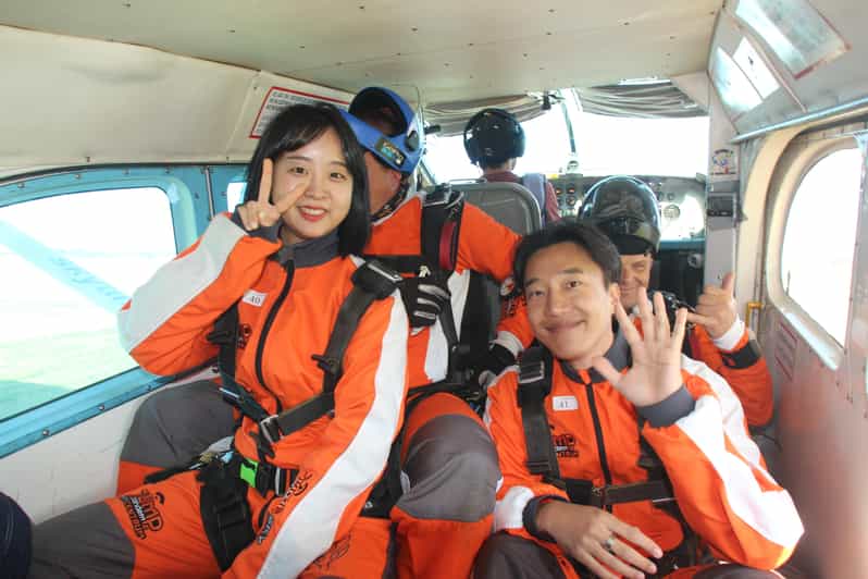 Prague: Tandem Skydiving 14,000ft over Prague with Transfers - A scenic flight before the aircraft door opens