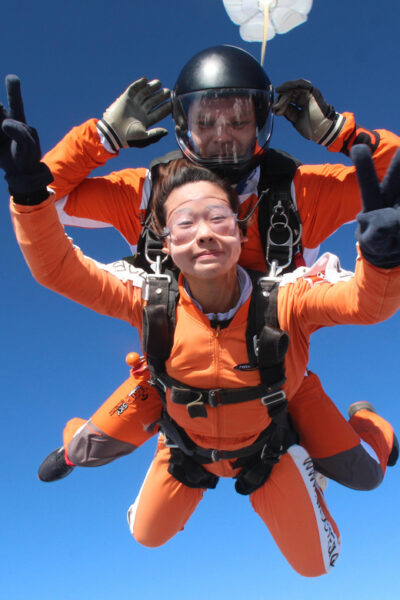 Tandem Skydiving 14,000ft over Prague with Transfers