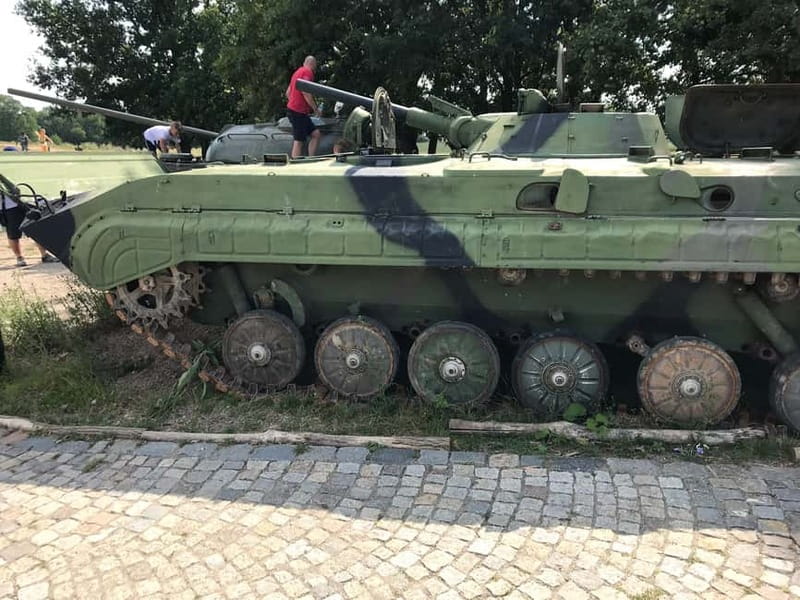 Prague: Tank Ride Experience - From Prague to Milovice in about 50 minutes