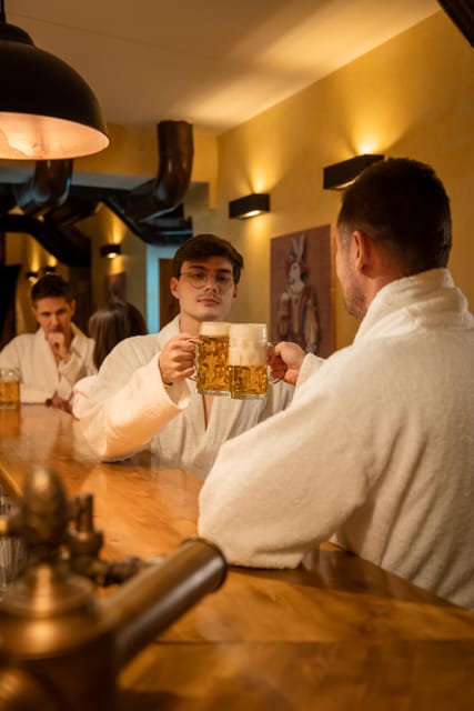 Prague: The Largest Beer SPA with Unlimited Beer Consumption - A beer bath that is more spa than novelty stunt