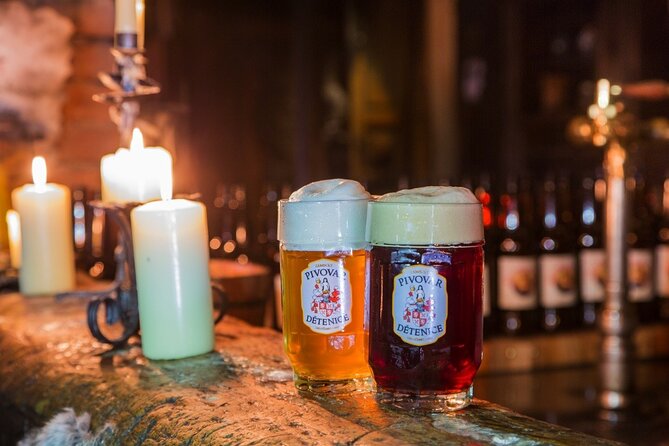 Prague to Detenice Medieval Castle, Brewery and Dinner Experience - What comes to the table