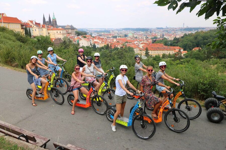 Prague: Tour by Electric Scooter or Cruiser eBike - Key points at a glance