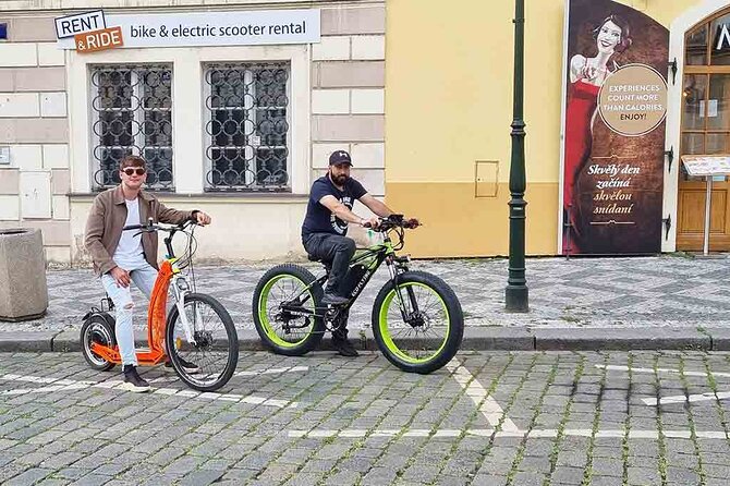 Prague Trike & e-Scooter Tour: Castle Viewpoints & Charles Bridge - Prague Castle from the best viewpoints