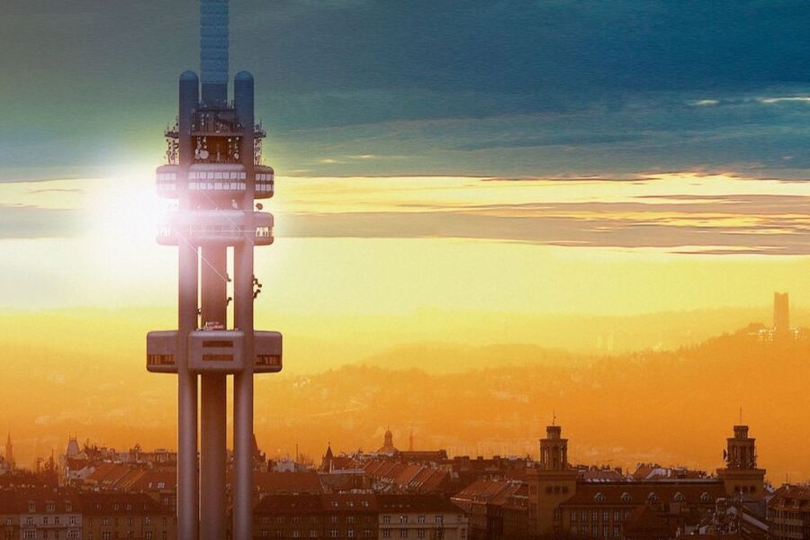 Prague TV Observatory Tower Audio Guide with Online Ticket - The view and the short visit