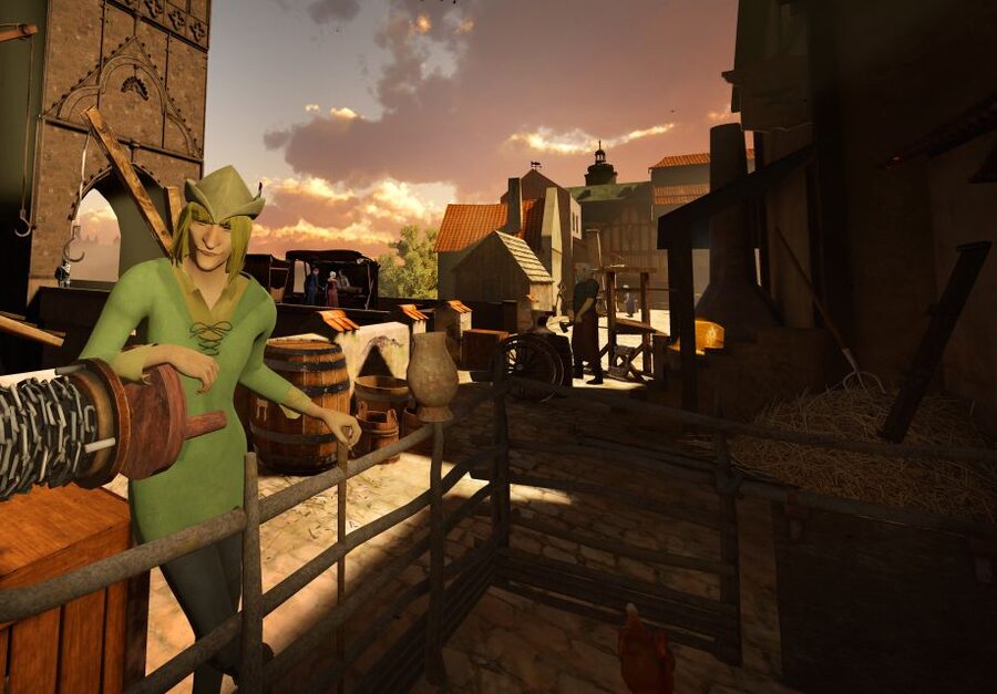 Prague: Virtual-Reality Time-Travel Experience to 1593 - Beginning at Hamleys on Na Příkopě