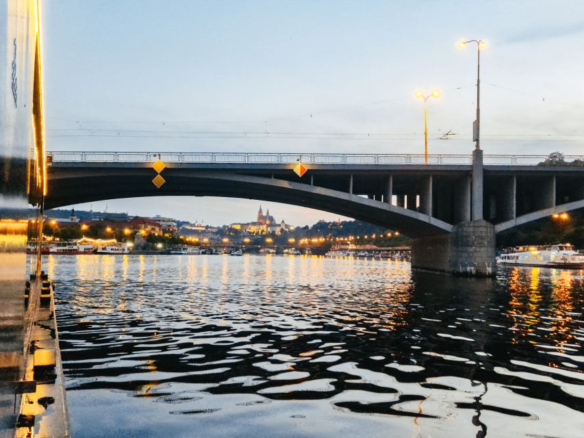 Prague: Vltava River Night Cruise with Buffet - Key points to know before boarding