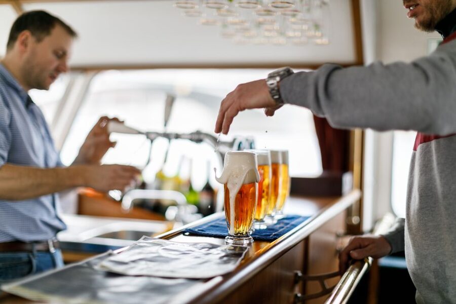Prague: Vltava River Private Boat Party with Drinks - Prague Castle from the water
