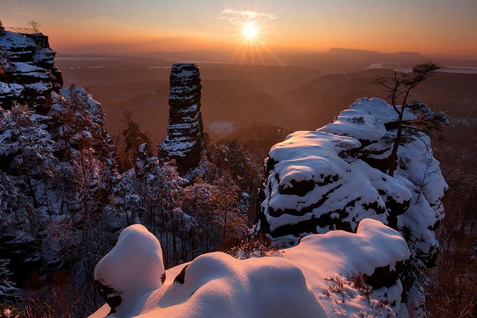 Pravcicka Gate & Bastei Bridge Winter National Park Tour from Prague - Lunch at U Forta, a useful break in the woods