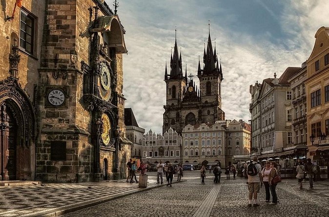 Private 4-hour City Tour of Prague with driver & official guide w/ Hotel pick up - Dancing House brings a modern finish