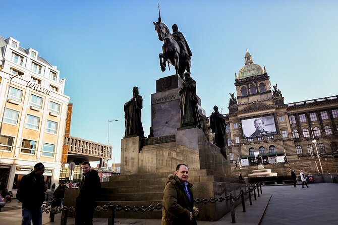 PRIVATE 4 Hour Tour: Czech Beers & Tapas in Prague's Local Areas - The church with the country’s largest clock face