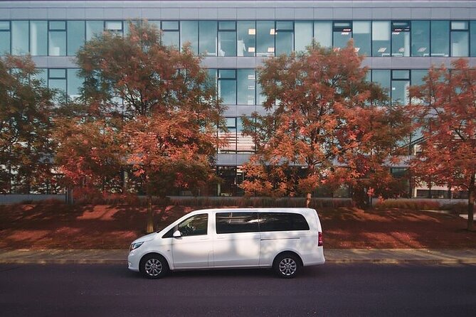 Private ARRIVAL Transfer by MINIVAN Mercedes Vito 8+1pax - From Prague Airport Arrivals to Your Hotel