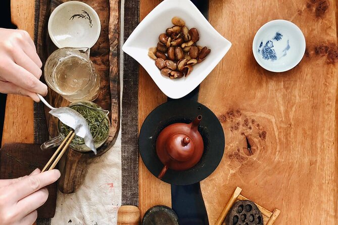 Private Authentic Tea Experience in Prague - A private tea table in Prague’s Vršovice district