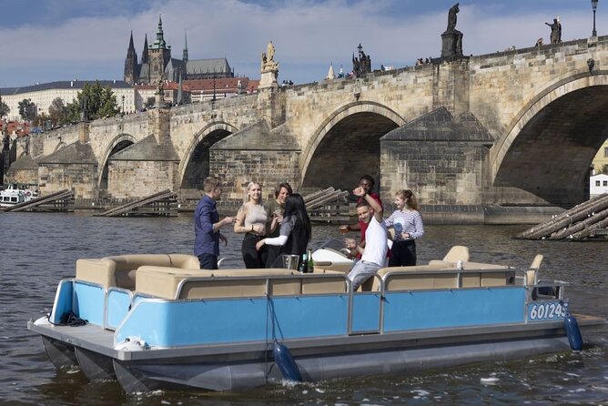 Private Boat Cruise With Unlimited Beer - Vltava Beach gives you a river-level view