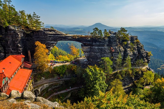 Private Custom Full day tour - Top Highlights of Bohemian & Saxon Switzerland - Walking to Pravcicka Gate