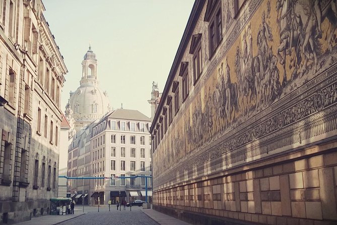 Private Dresden day trip from Prague by Mercedes van - Brühl’s Terrace and the first look at the Old Town