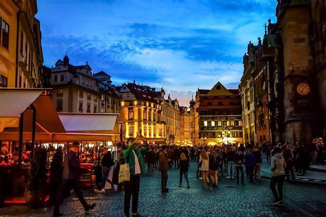 Private & Personalized Prague Night Tour with a Local Guide - Crossing Charles Bridge under the lamps