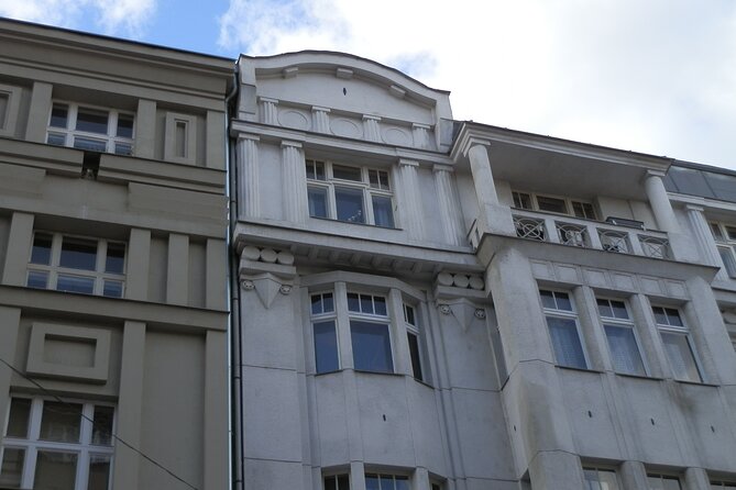 Private Prague Art Nouveau and Cubism Walking Tour - Wenceslas Square mixes Art Nouveau with Art Deco