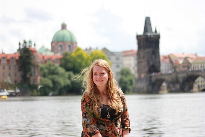 Private Prague Photoshoot for Individuals, Couples and Families - Prague Castle adds scale and elevation