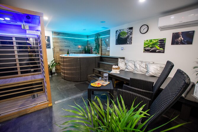 Private Spa with Jacuzzi and Sauna - BLACK ZONE - What happens during the two-hour visit