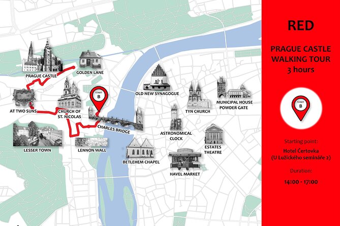 Private Walking Tour: From Charles Bridge to Prague Castle - Lennon Wall and the politics of public art