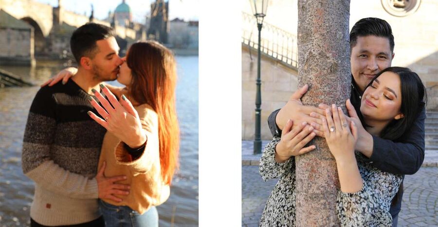 Professional photoshoot at Charles Bridge & Kampa island - Starting on Charles Bridge